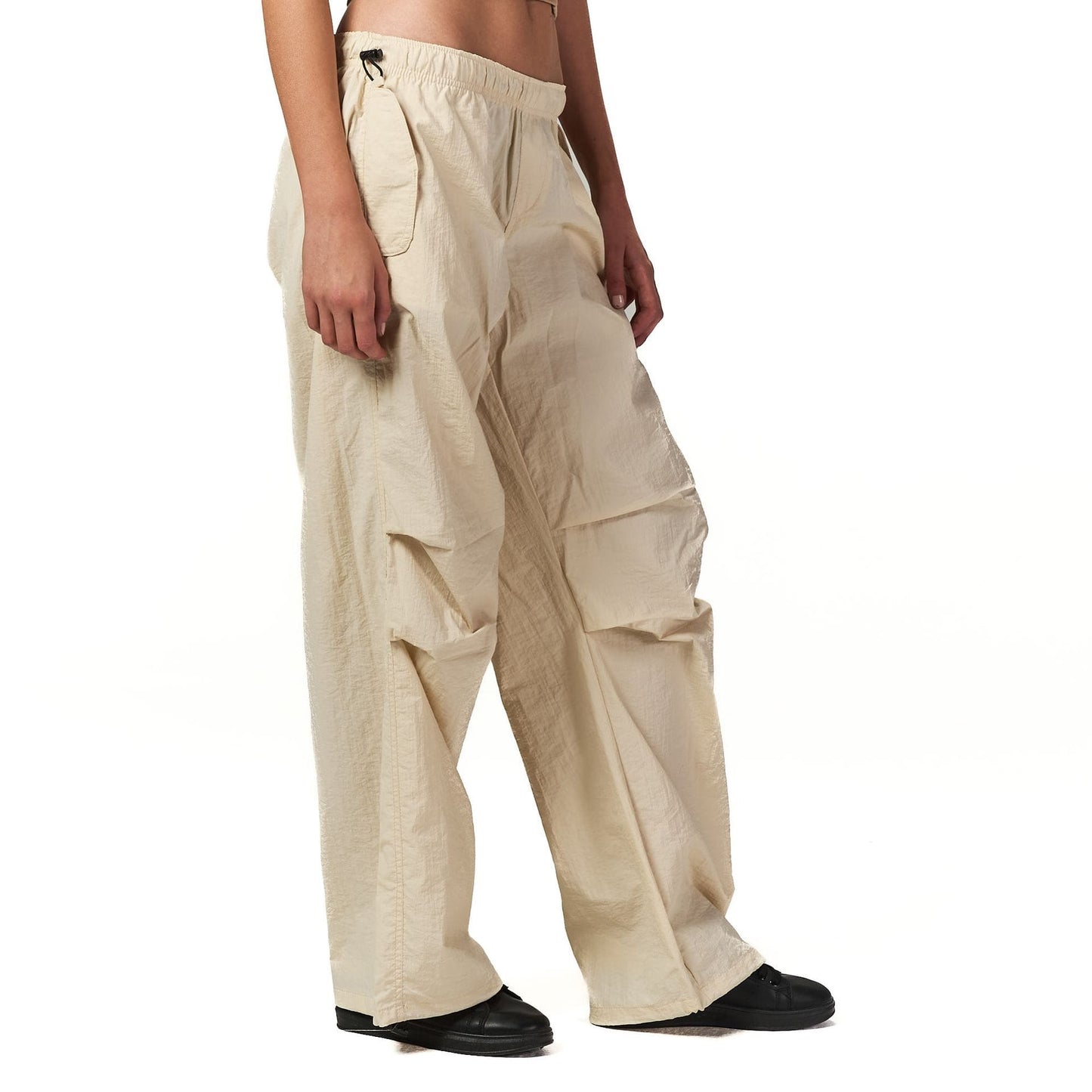 Beige Parachute Pant