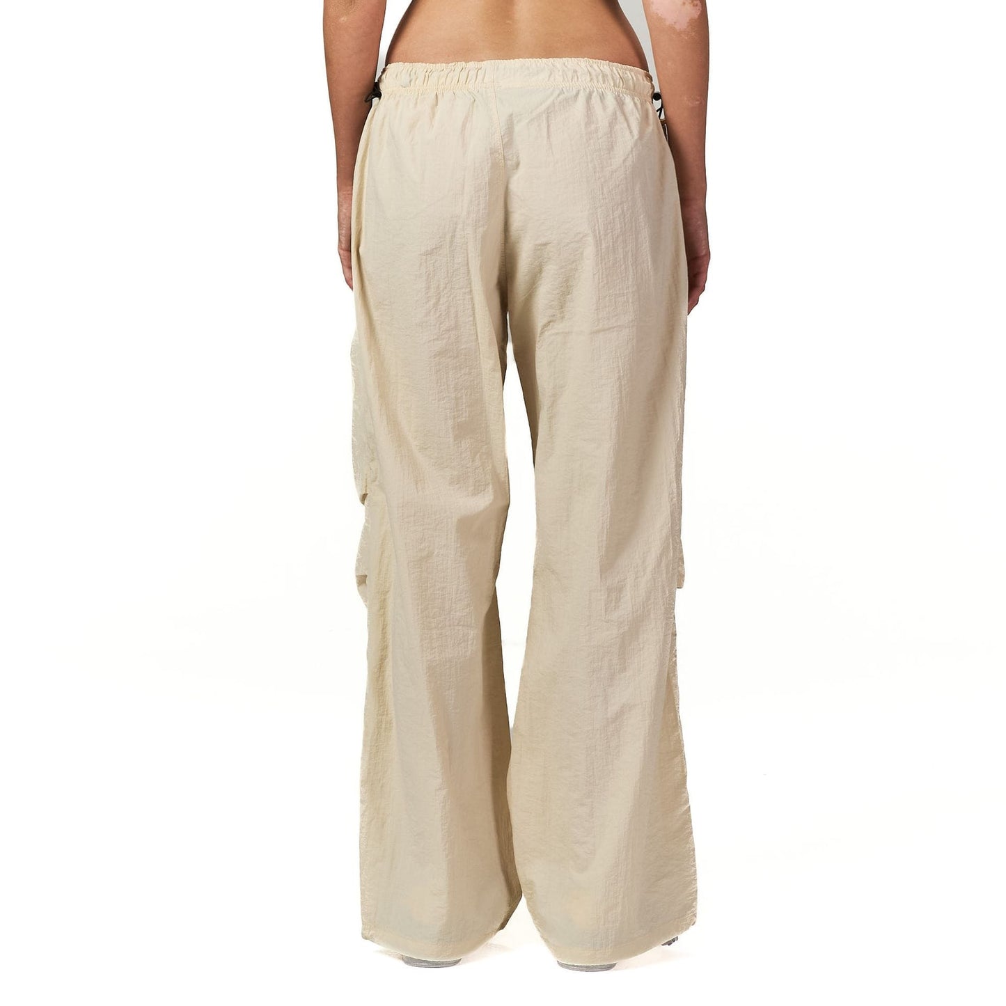 Beige Parachute Pant