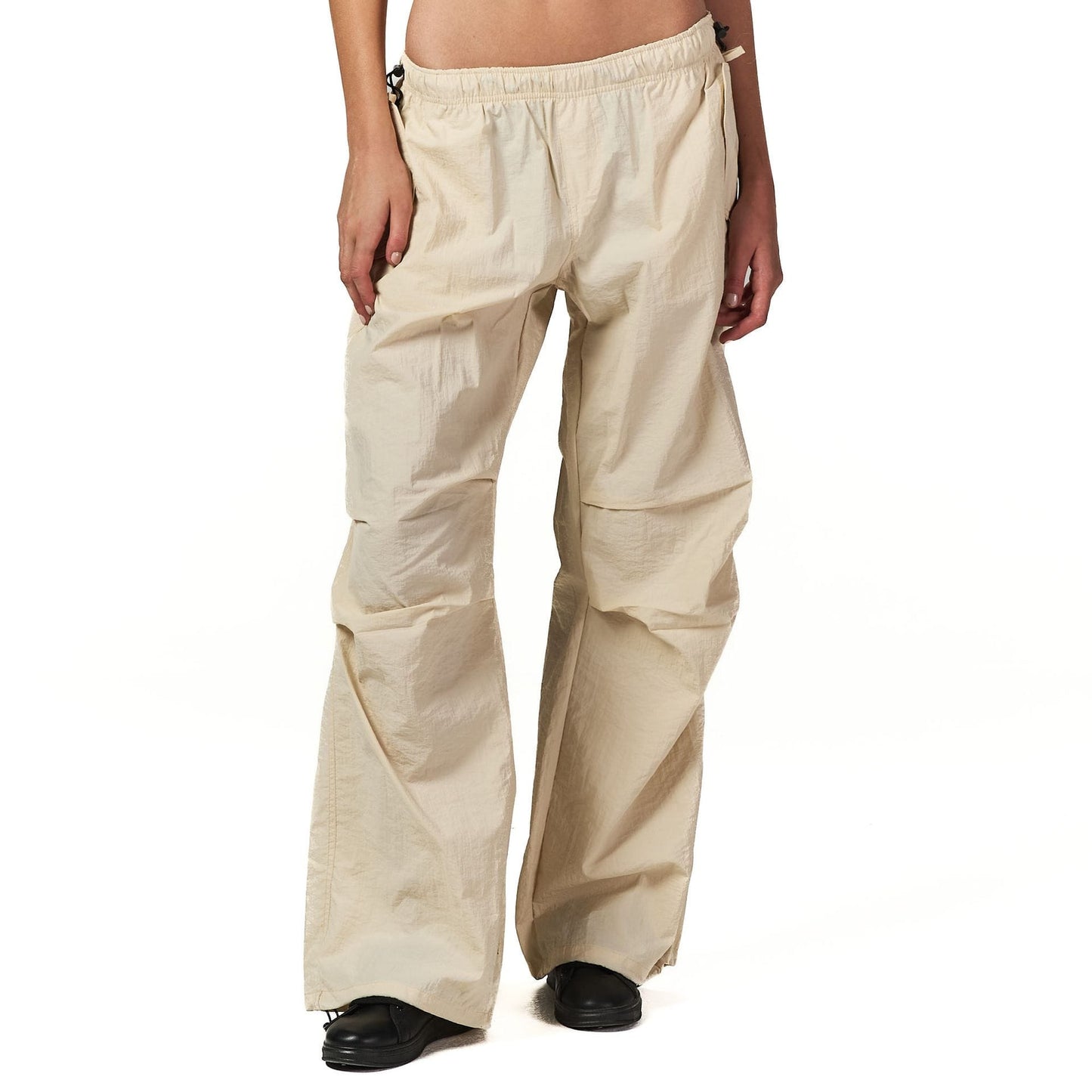 Beige Parachute Pant