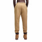 Beige plain sweatpant