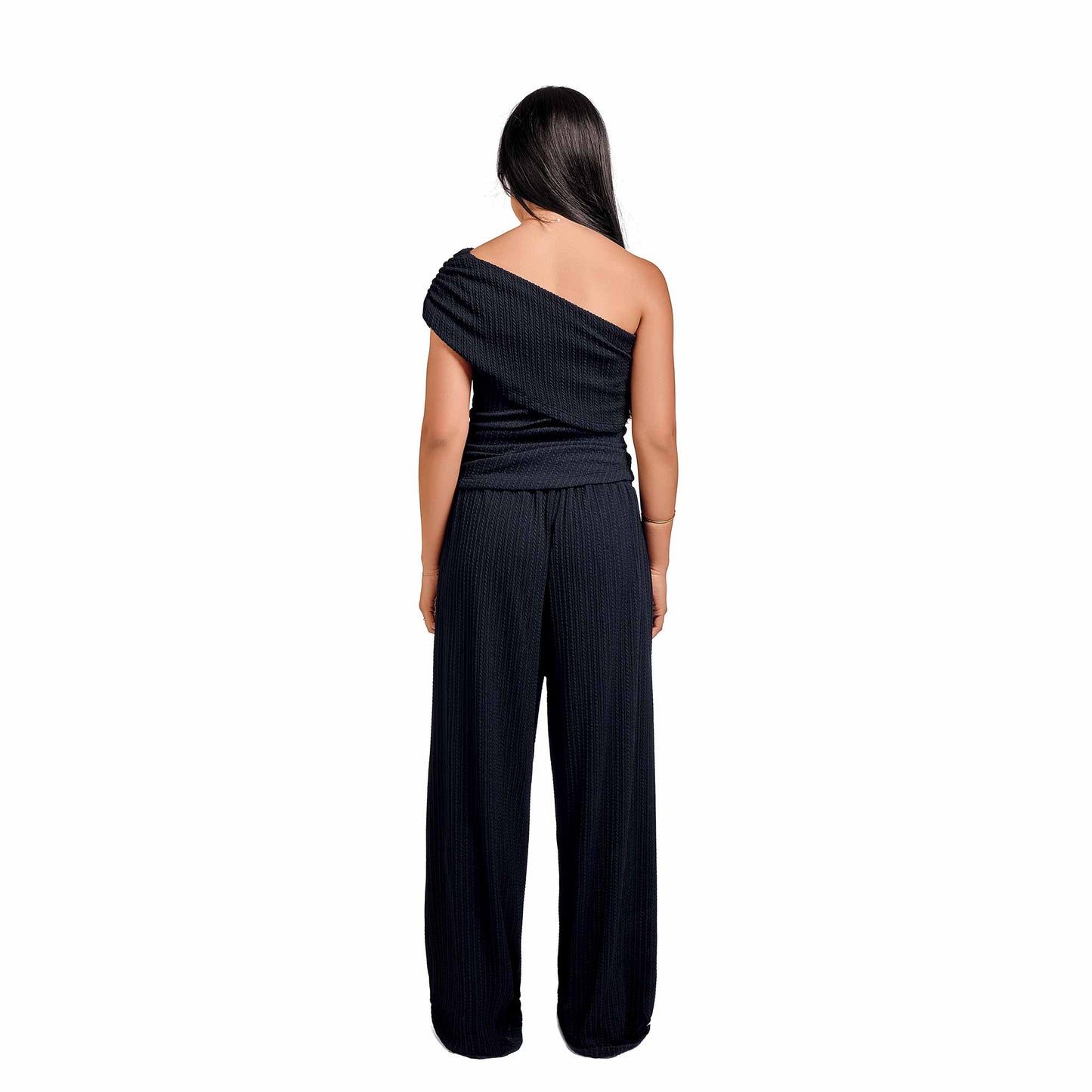 Black jacquard set