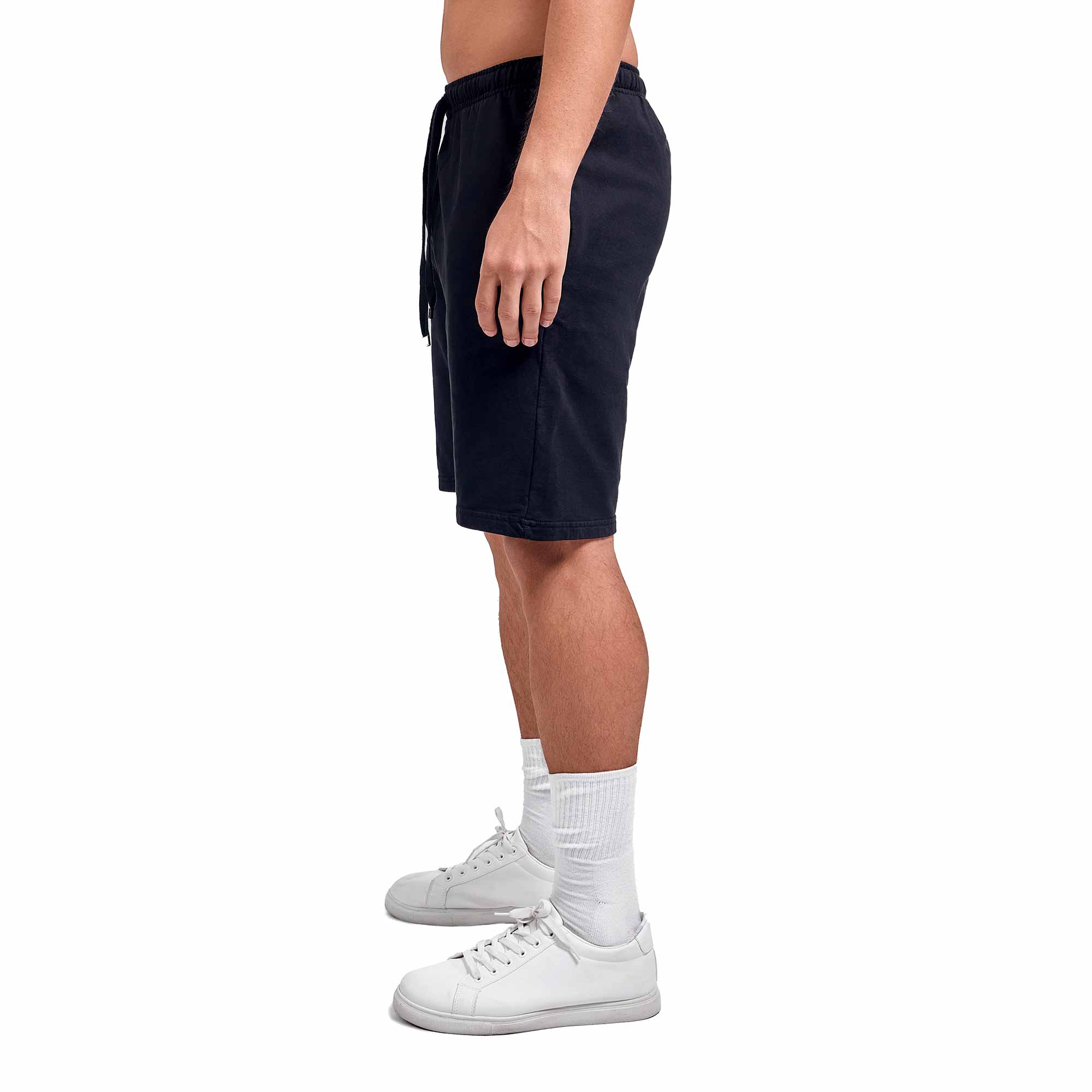 Black plain short