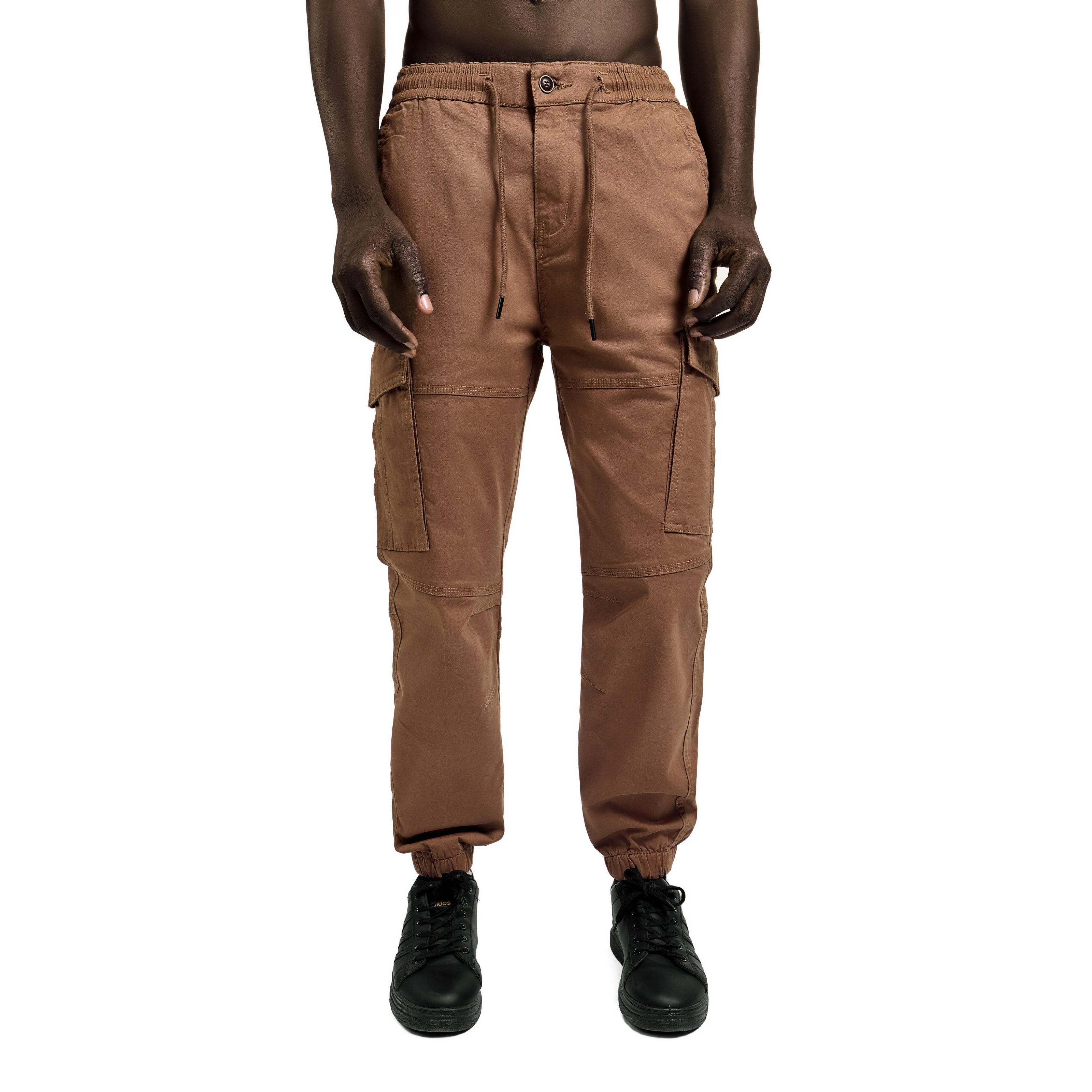 Brown elastic cargo