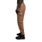 Brown elastic cargo