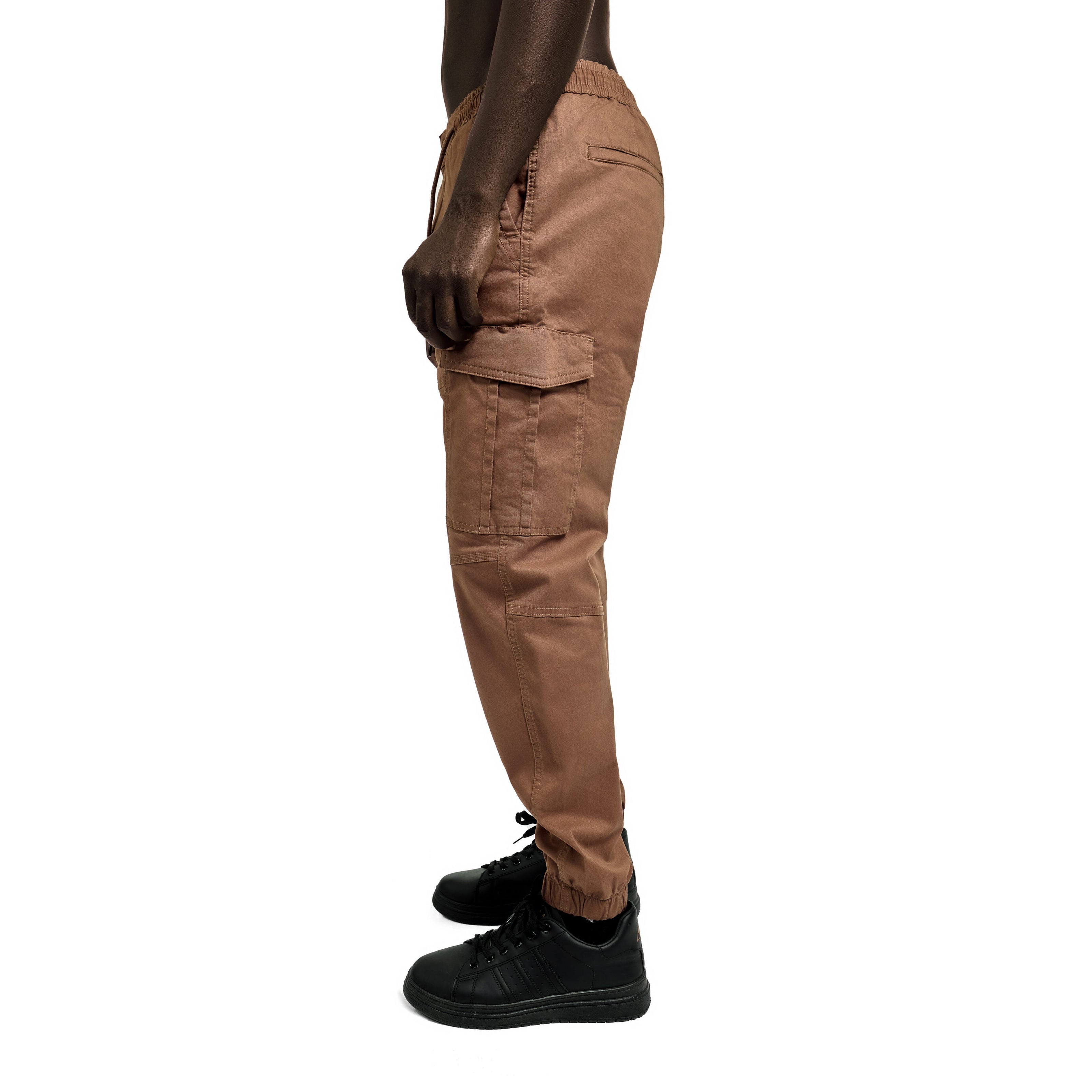 Brown elastic cargo