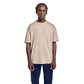 Beige oversized plain T-shirt