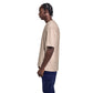Beige oversized plain T-shirt