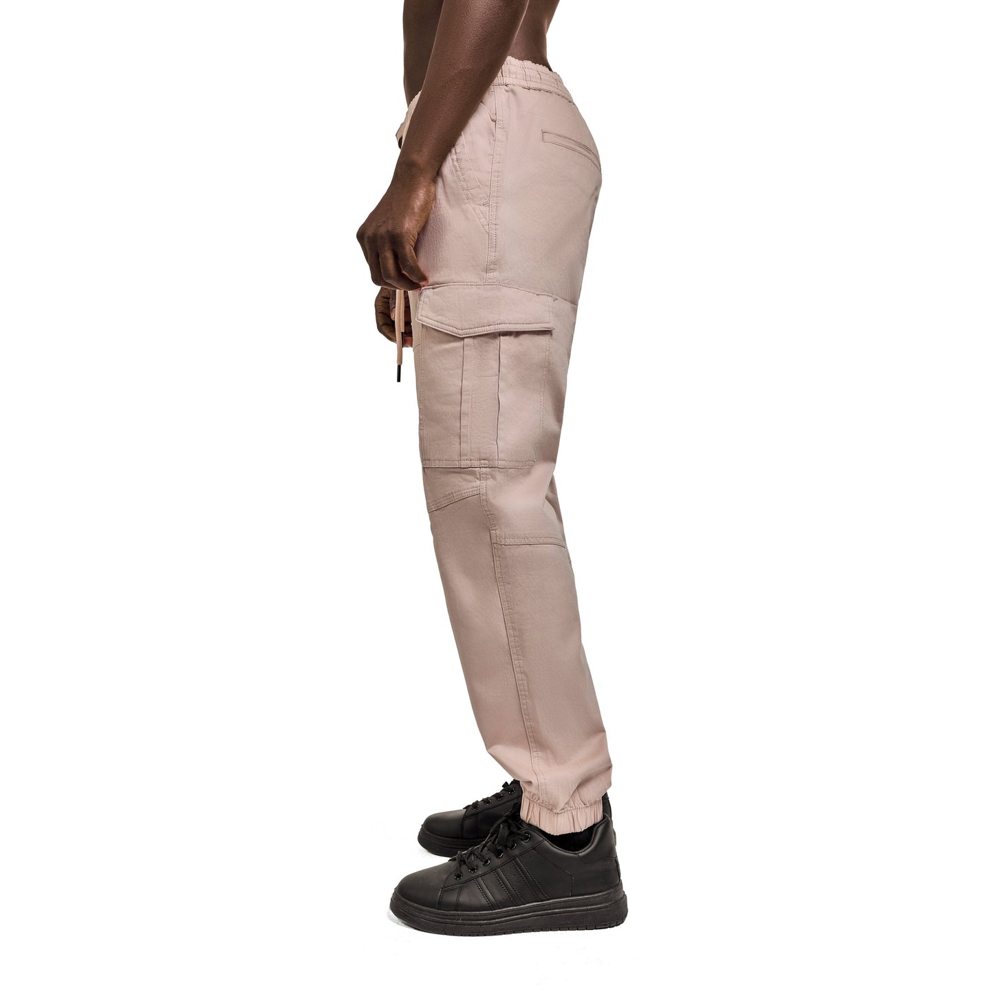Beige elastic cargo