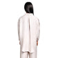 Off white long sleeve chemise