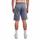 Washed grey plain short