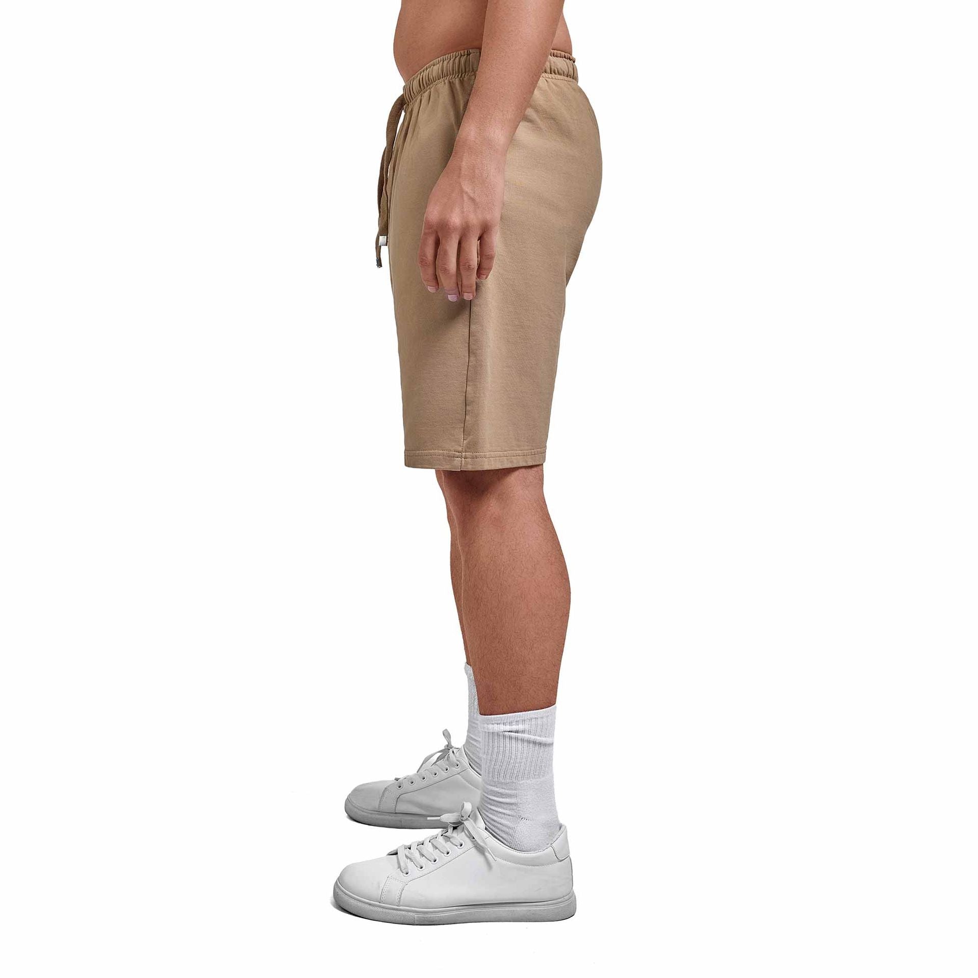 Beige plain short