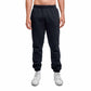 Men Black Heavy Melton Sweatpant