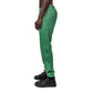 Men Green Heavy Melton Sweatpant