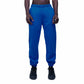 Men Blue Heavy Melton Sweatpant