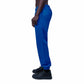 Men Blue Heavy Melton Sweatpant