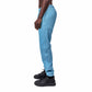 Men sky Blue Heavy Melton Sweatpant