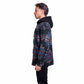 Colored Hoodie Checkered plaid jacket
