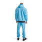 Men Sky blue Melton Plain Hoodies set