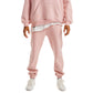 Men pink Heavy Melton Sweatpant