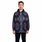 Colored Hoodie Checkered plaid jacket