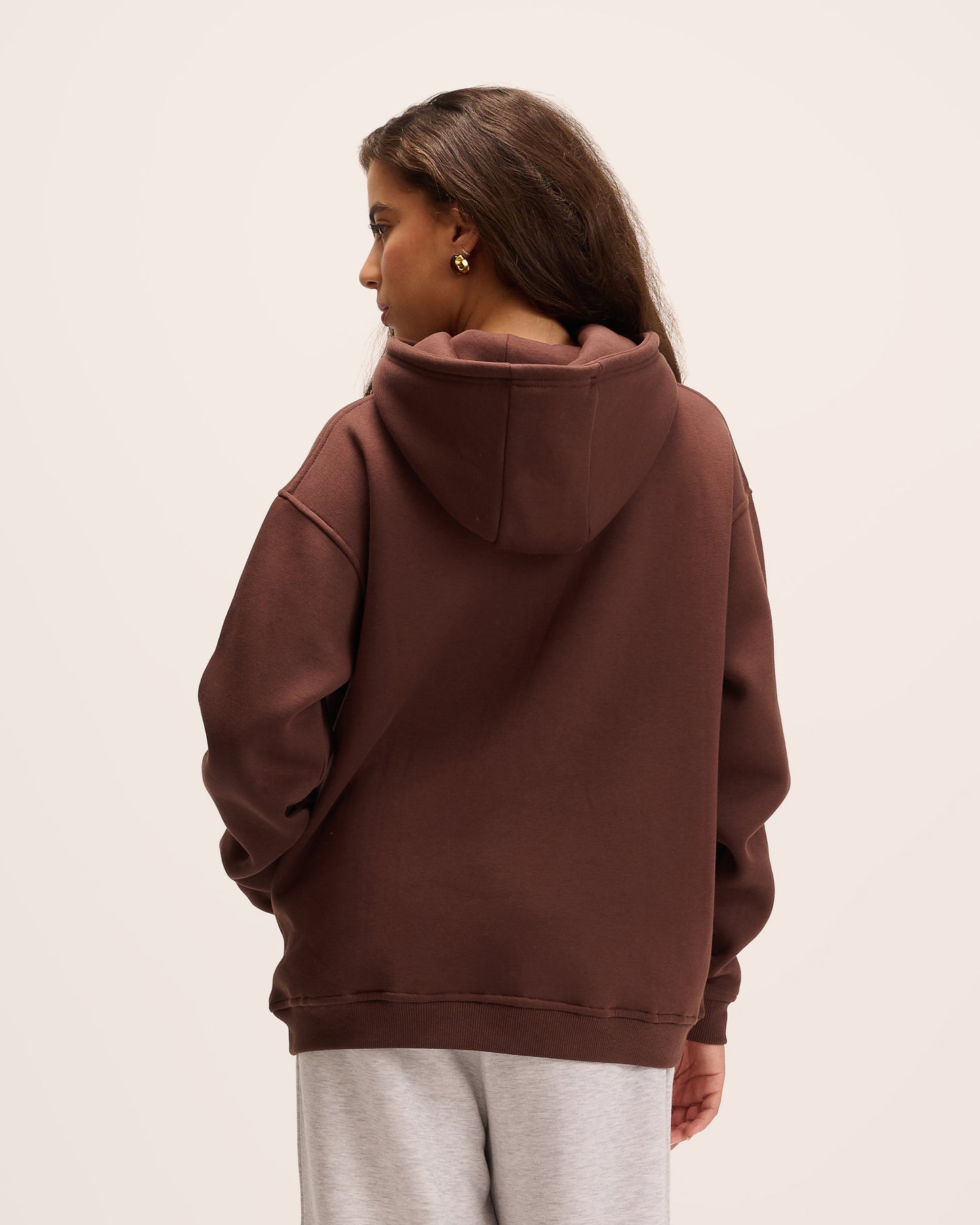 Brown hoodie for women