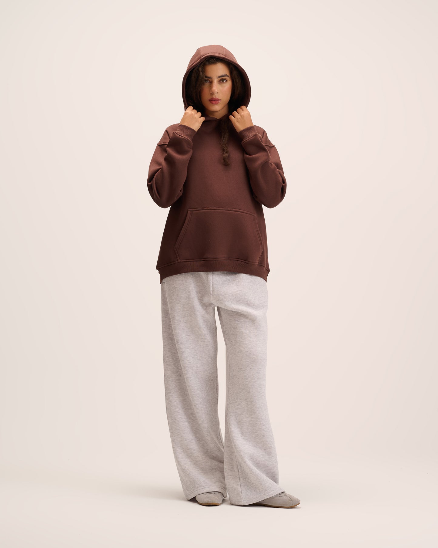 Brown hoodie for women