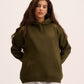 Olive hoodie for women