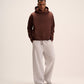 Brown hoodie for men
