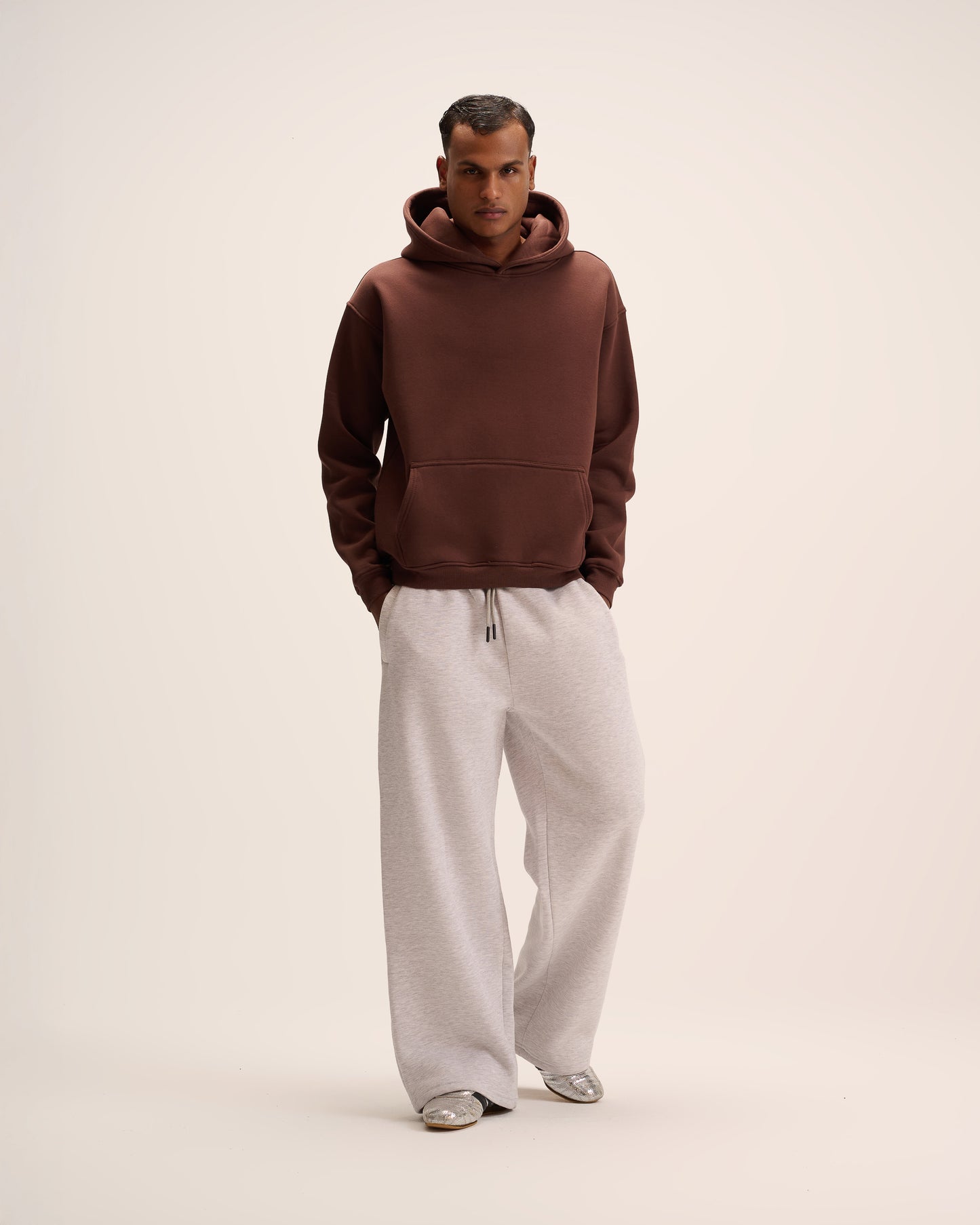 Brown hoodie for men