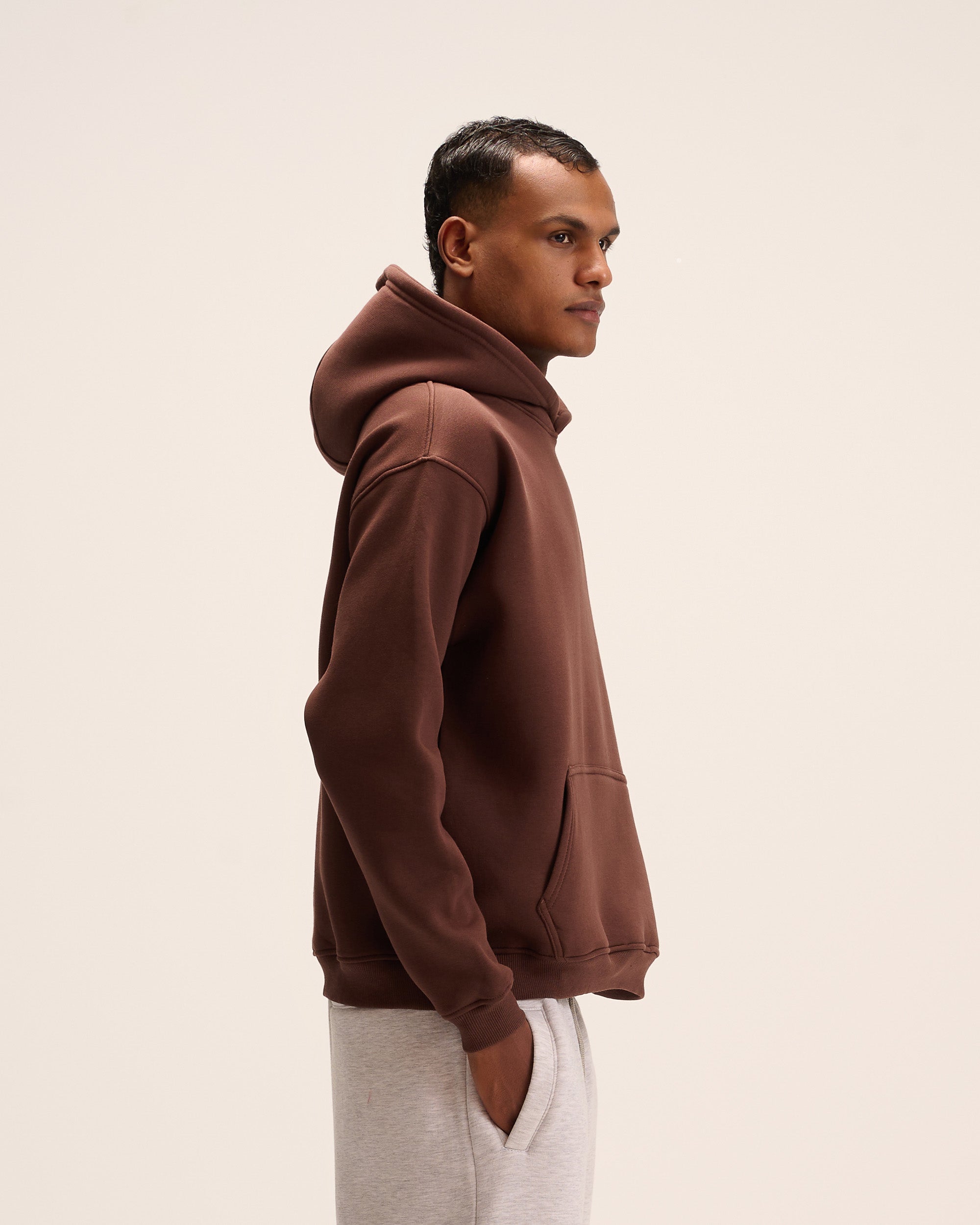 Brown hoodie for men