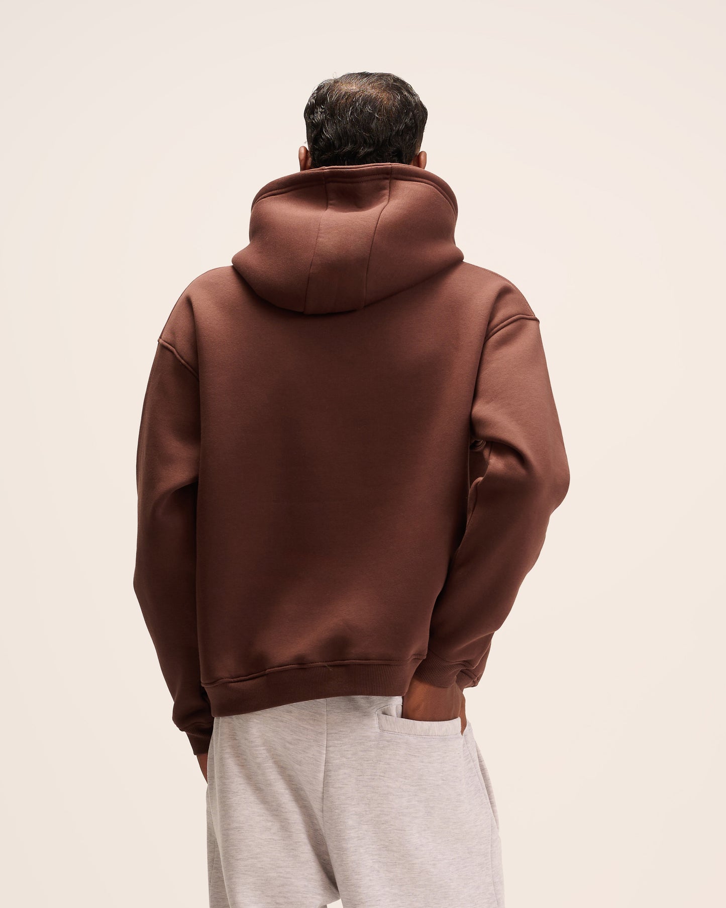 Brown hoodie for men