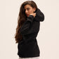 Black hoodie for women