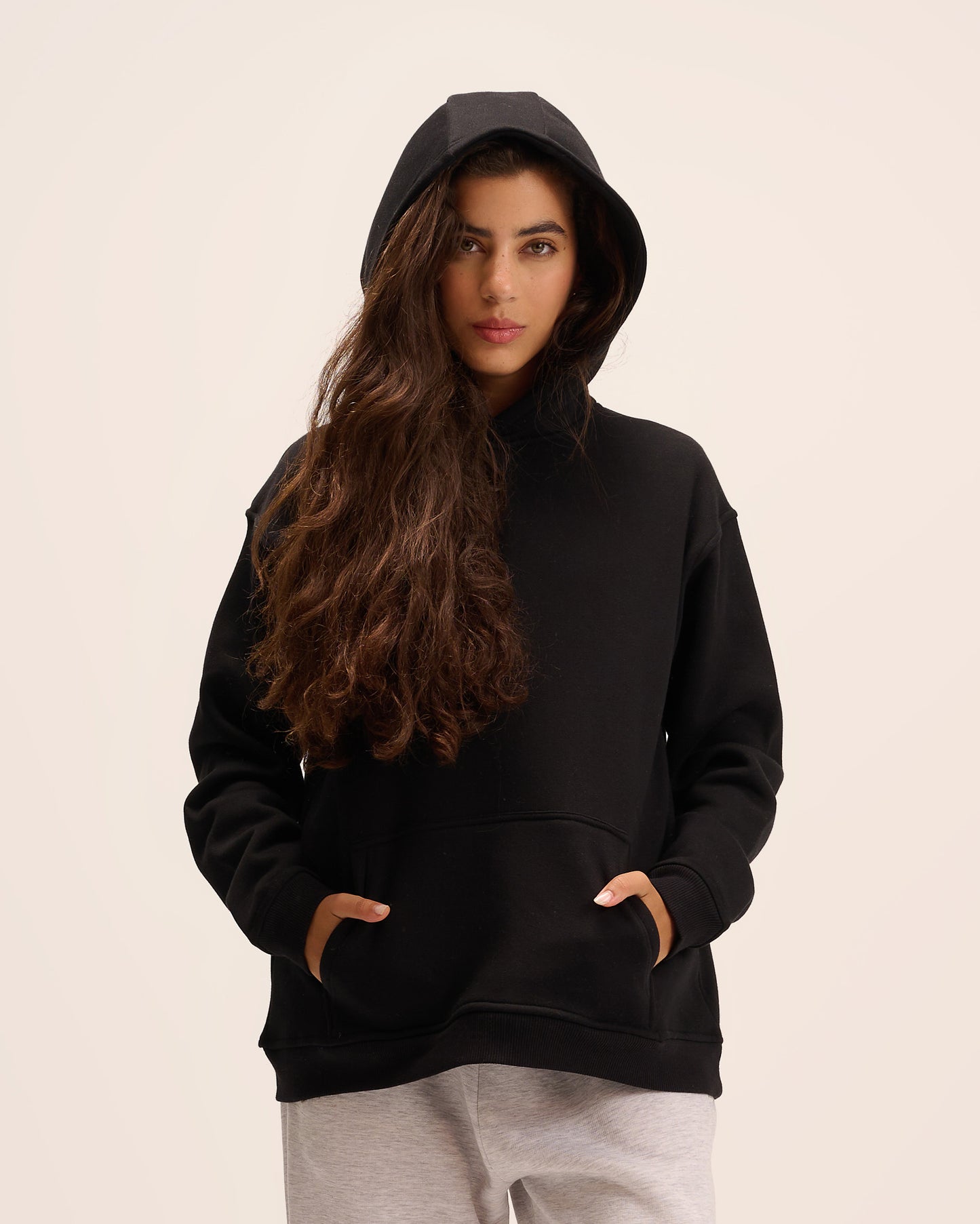 Black hoodie for women