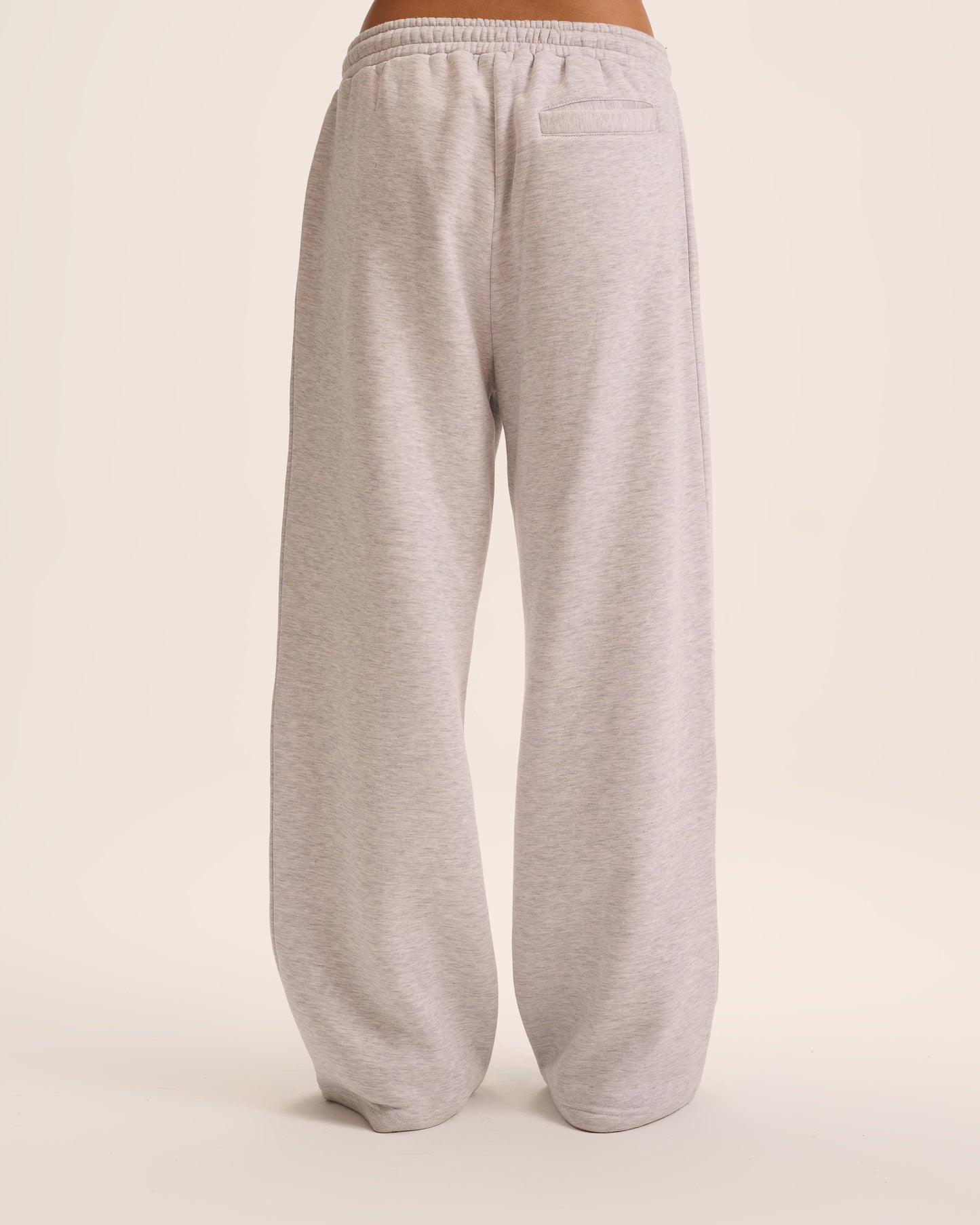 Grey wide leg sweatpant for women