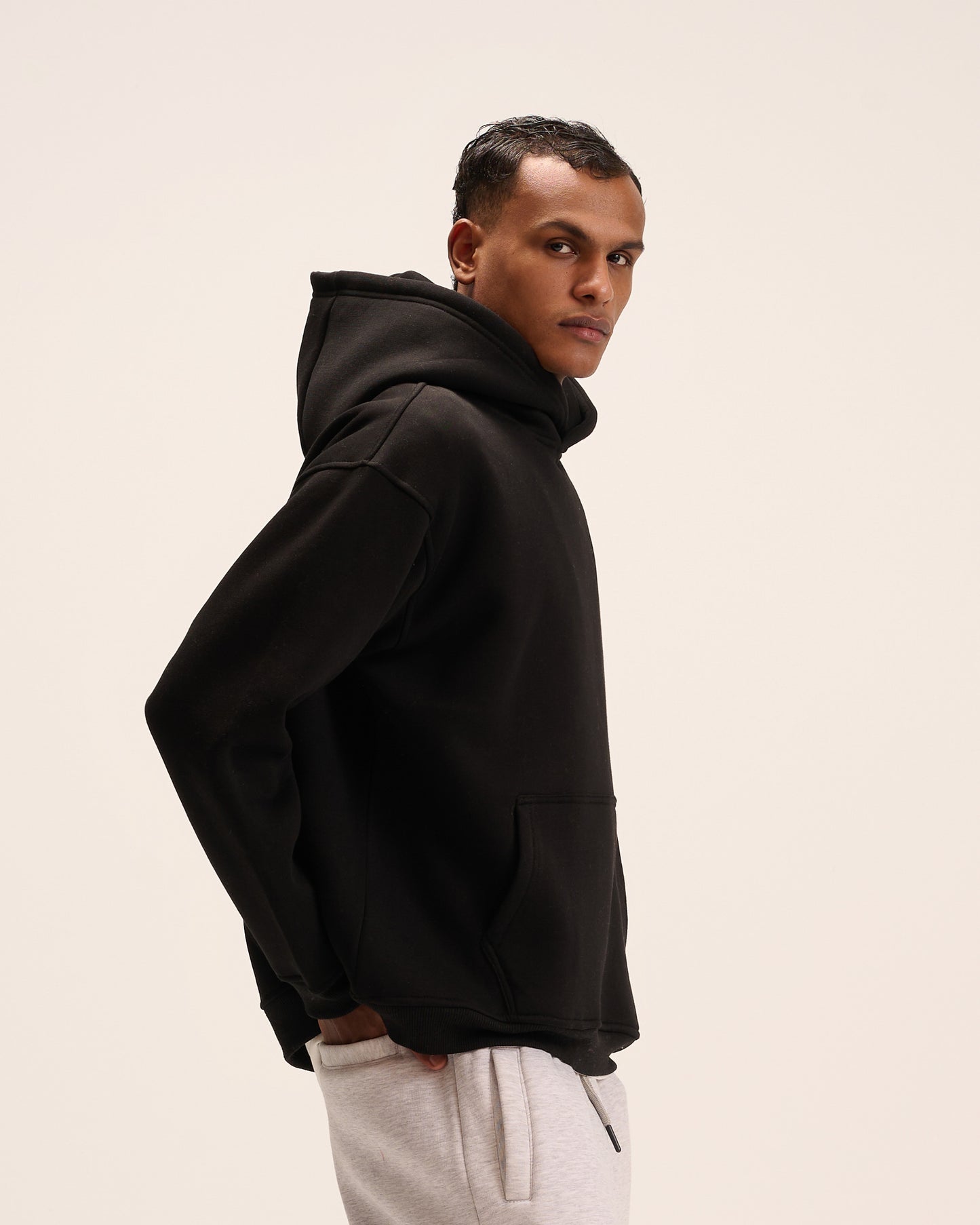 Black hoodie for men