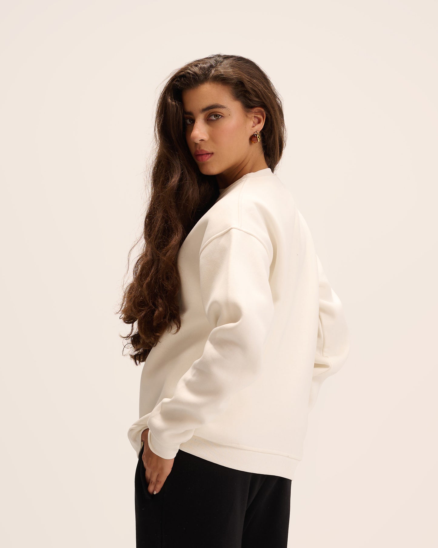 Off white sweatshirt for women