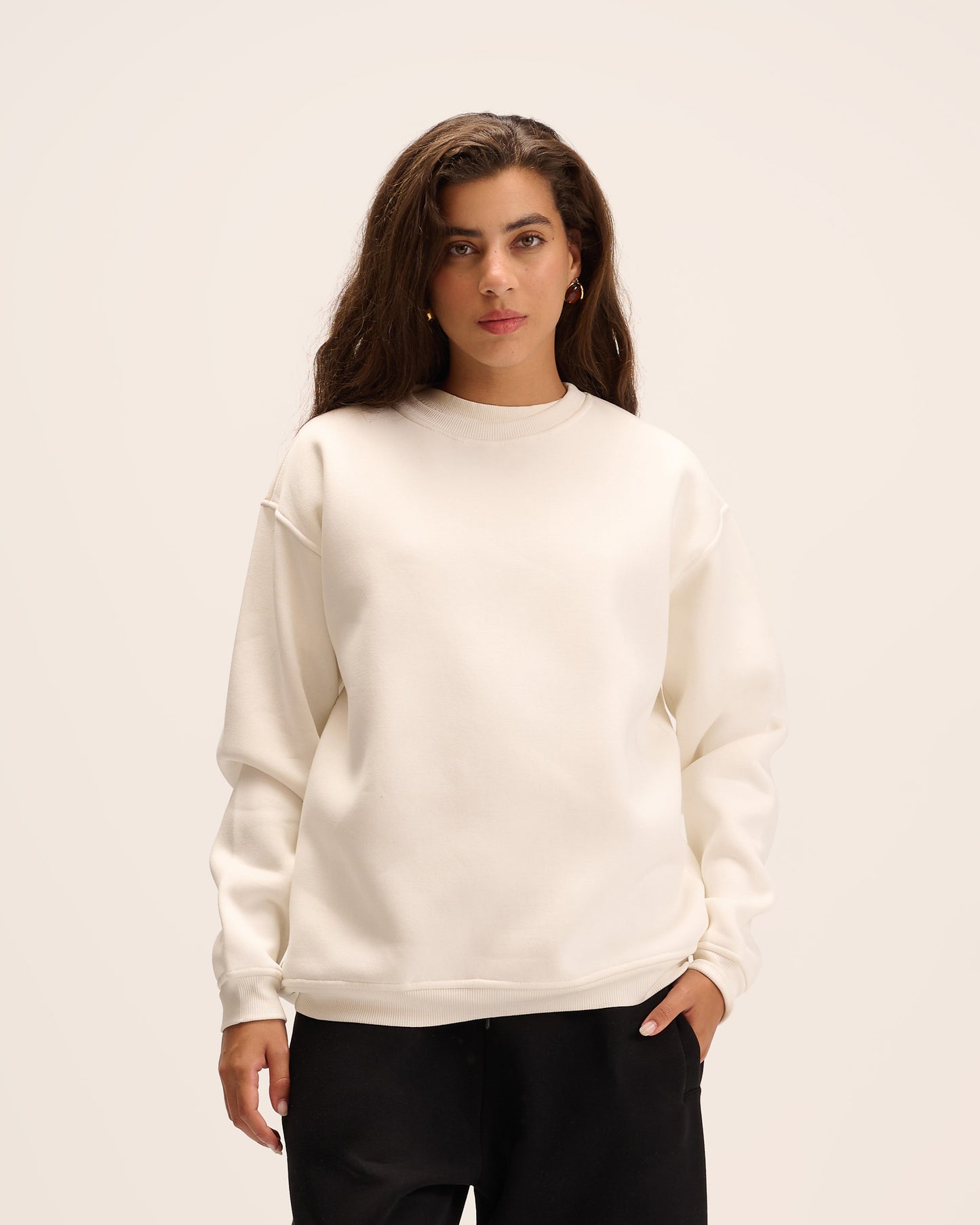 Off white sweatshirt for women