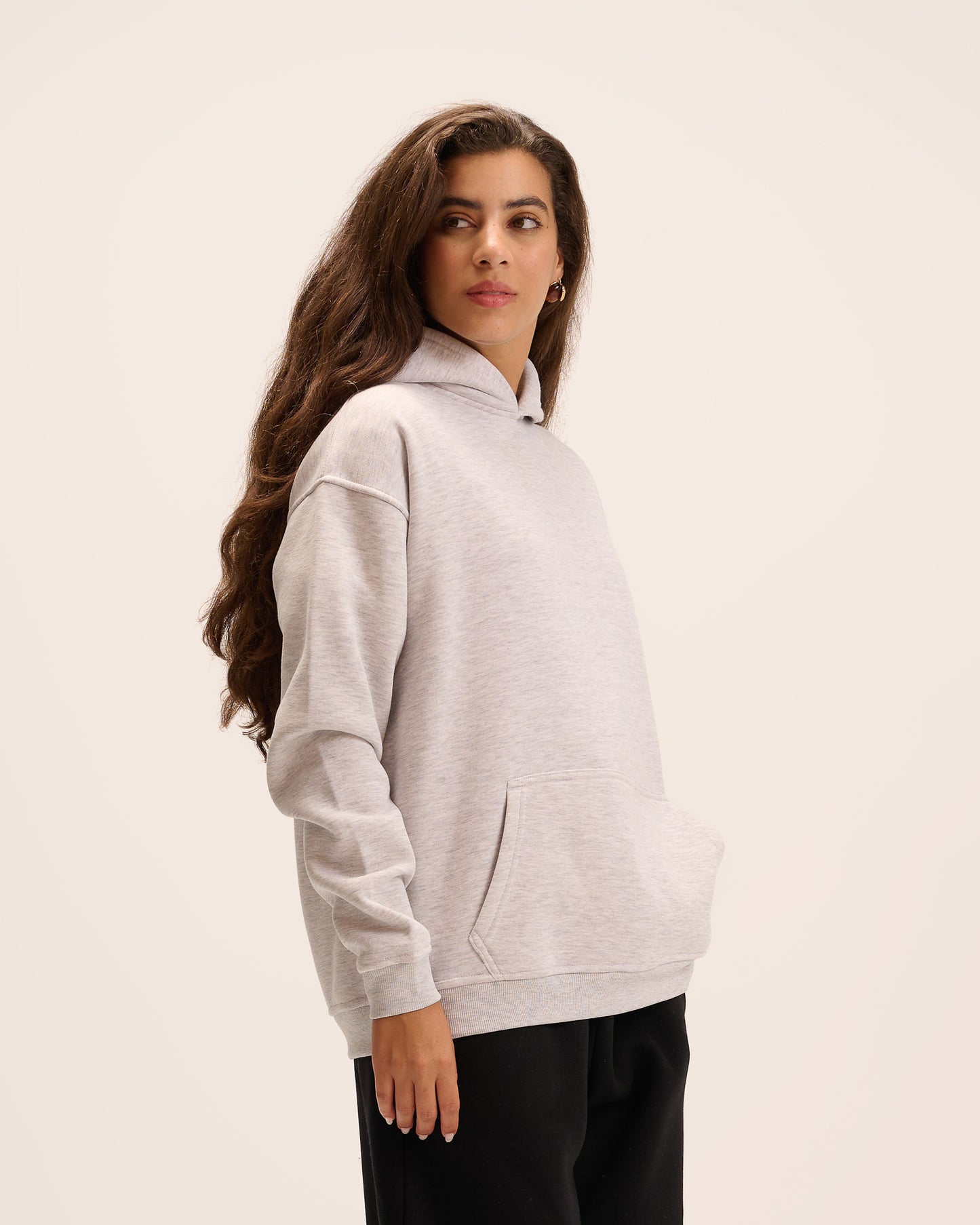 Grey hoodie for women