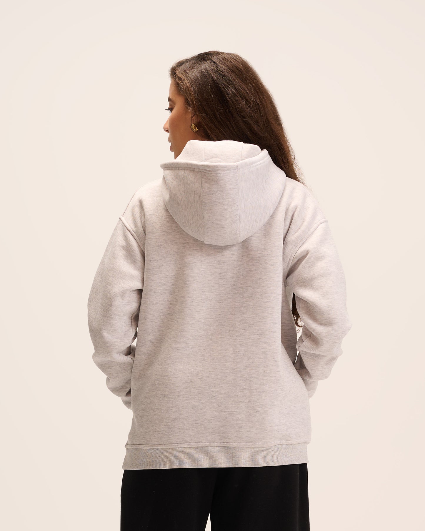 Grey hoodie for women