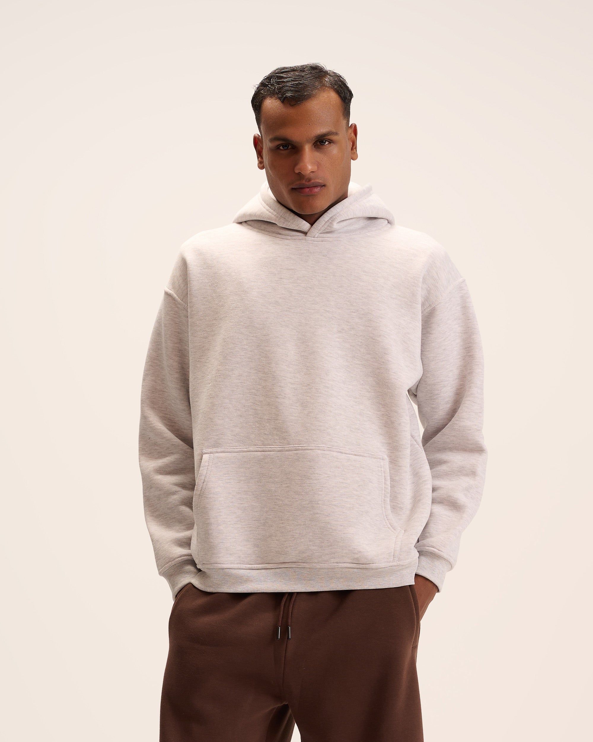Grey hoodie for men