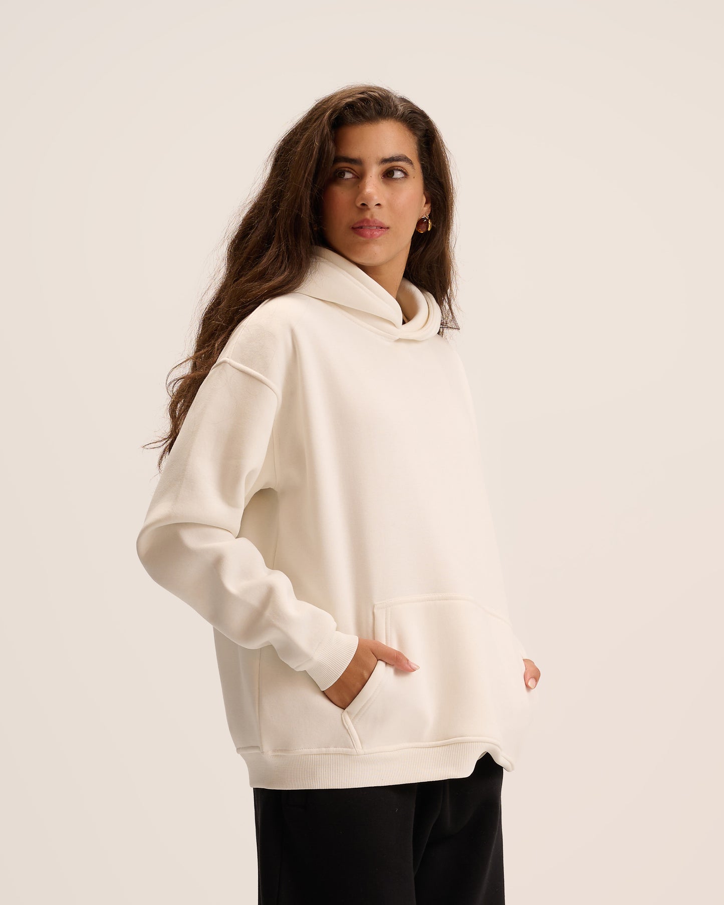 Off white hoodie for women