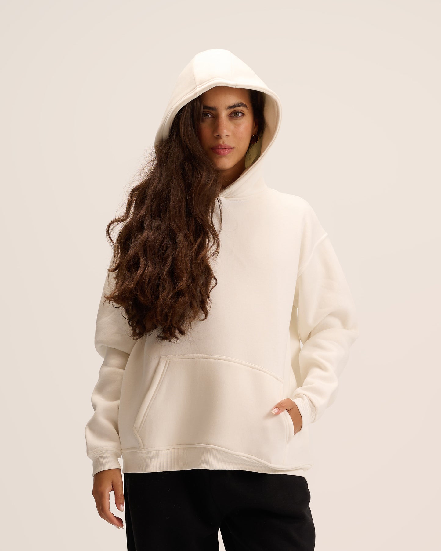 Off white hoodie for women