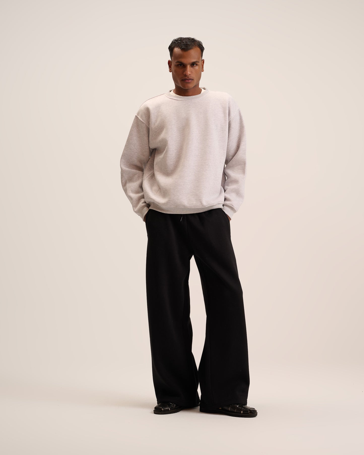 Grey sweatshirt for men