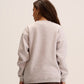 Grey sweatshirt for women