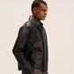 Black Leather Jacket for men