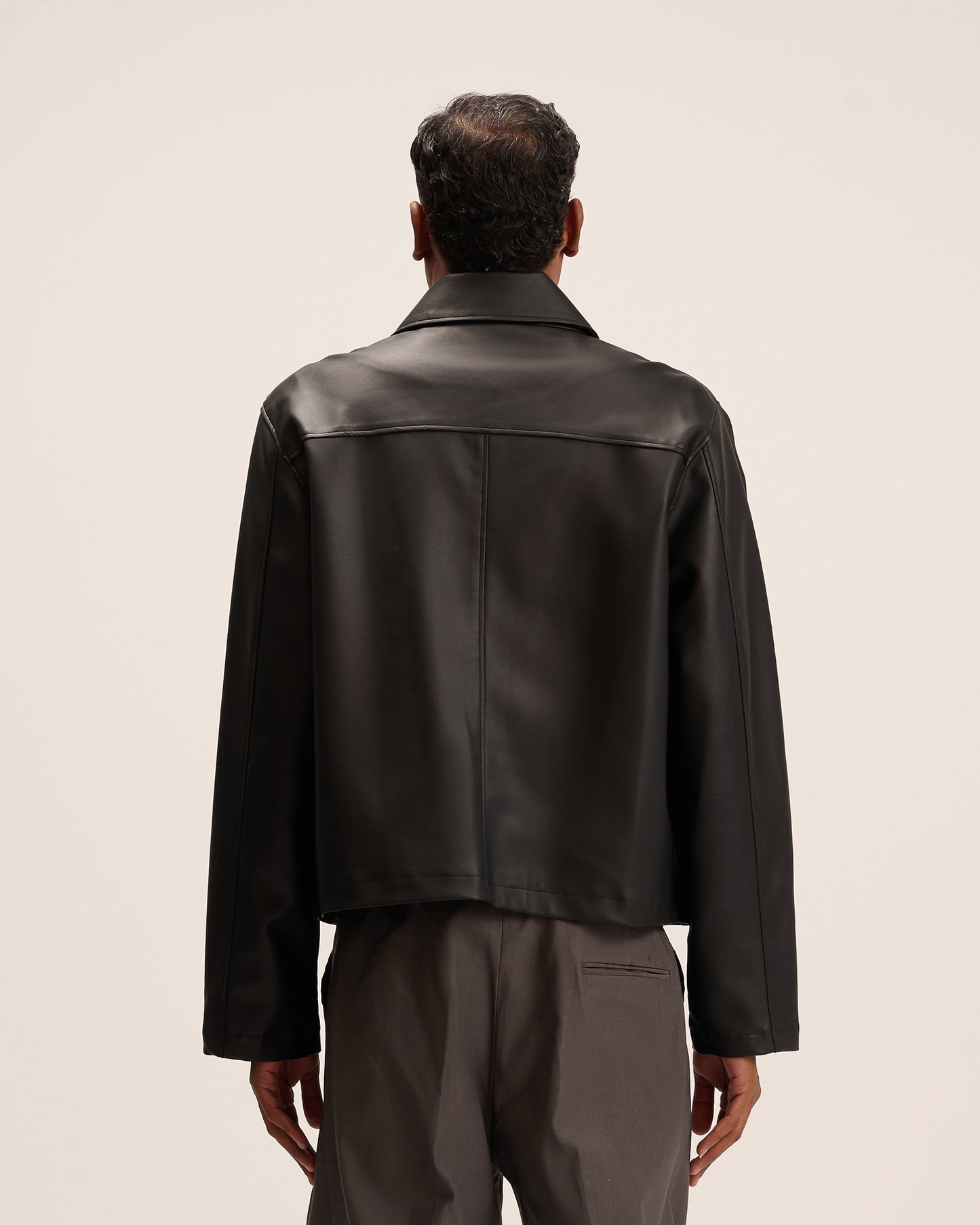 Black Leather Jacket for men