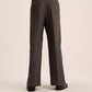 Grey Tailored pants Straight leg