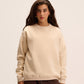 Beige sweatshirt for women