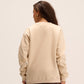 Beige sweatshirt for women