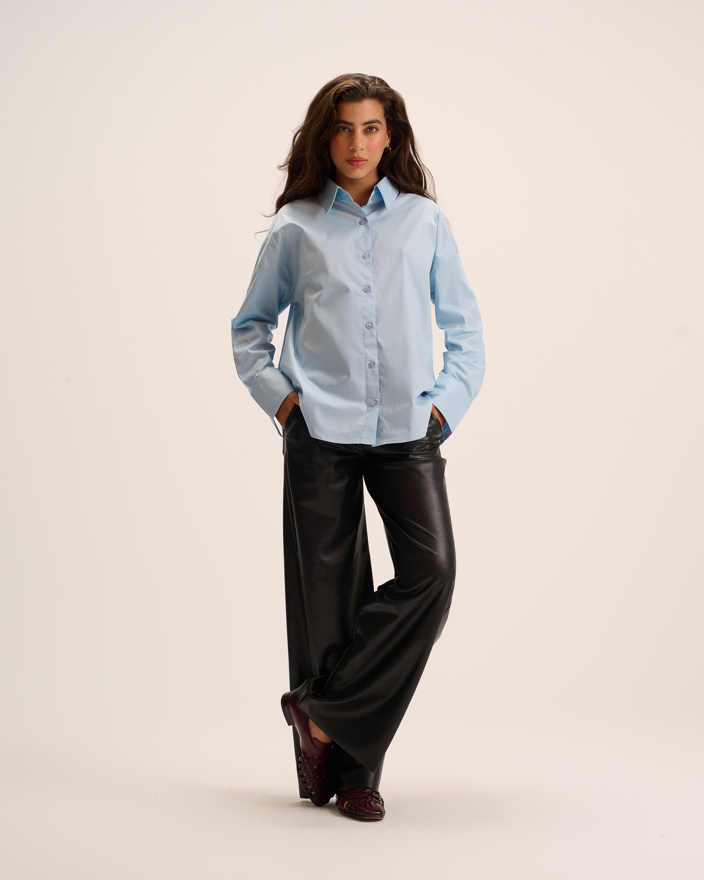 Baby blue Oversized Shirt